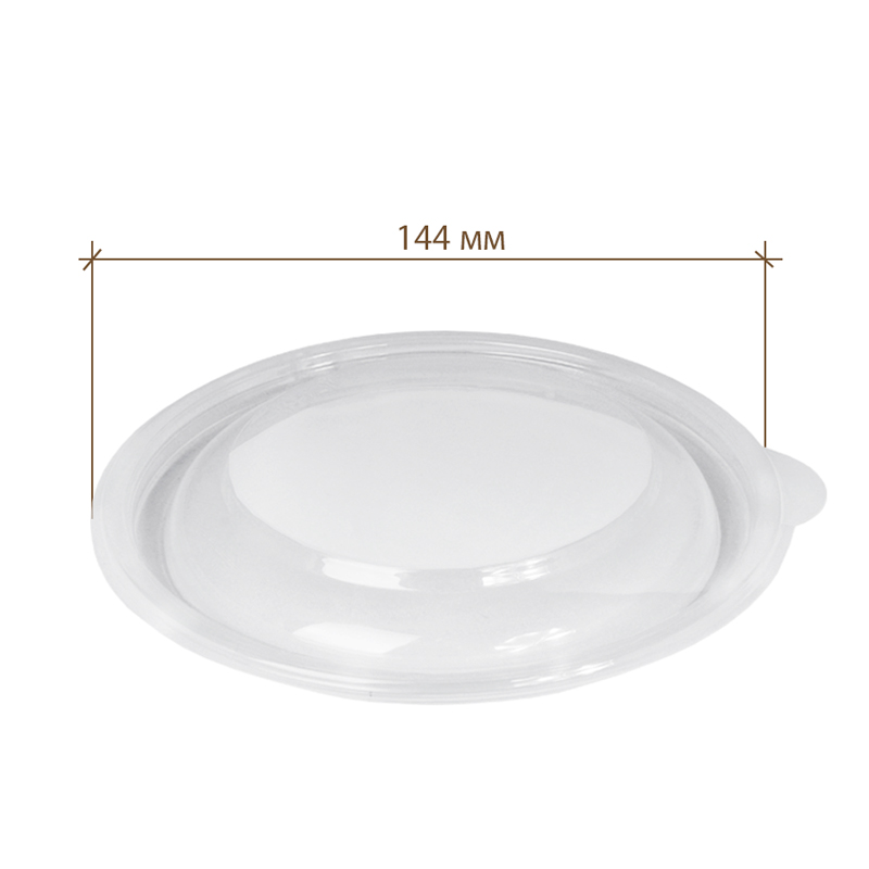 товар Крышка прозрачная PP, диаметр 144 мм, к серии K-144 KRP144