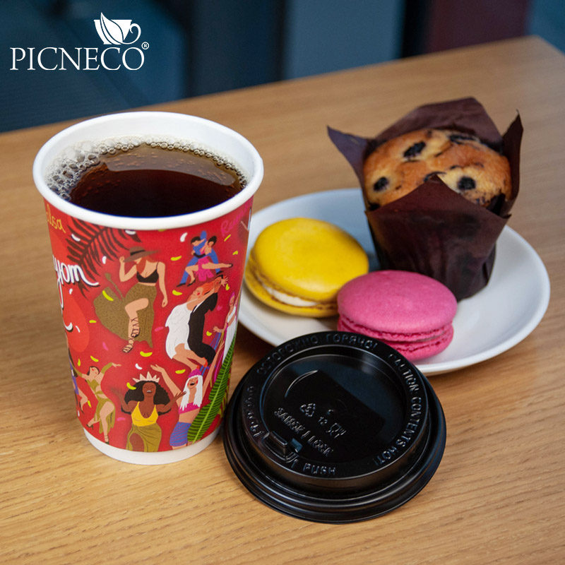 товар Бумажный двухслойный стакан 450 мл "Танцуют все" STD0461