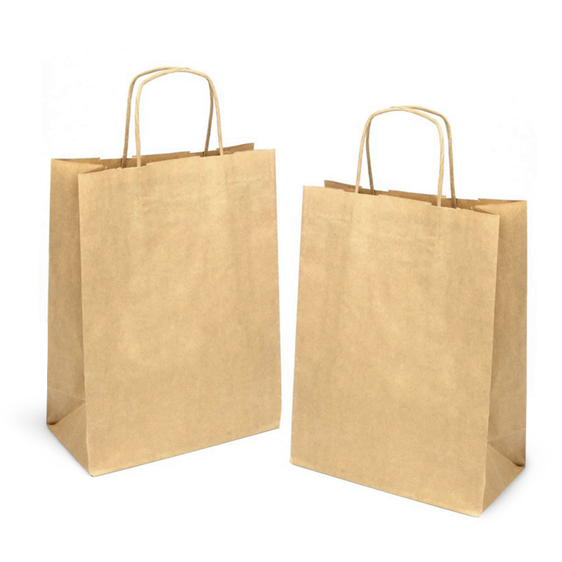 товар Пакет крафт с кручеными ручками, 240*110*320, 78 KPK124