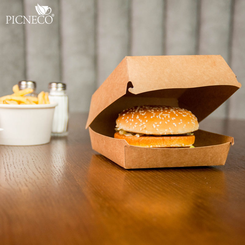 товар Упаковка для бургеров большая, крафт BK057Kr