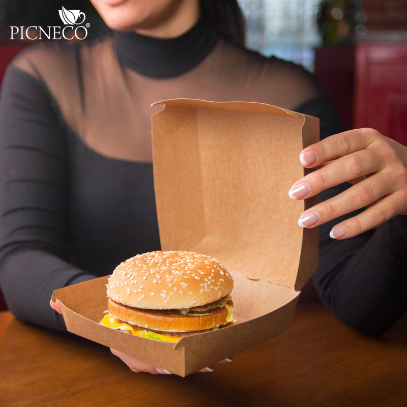 товар Упаковка для бургеров большая, крафт BK057Kr