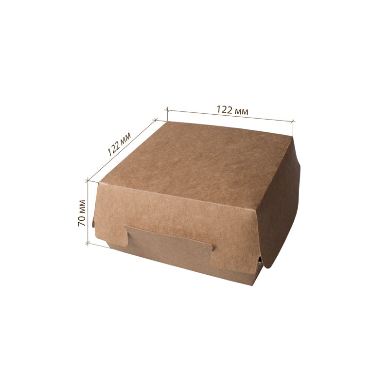 товар Упаковка для бургеров большая, крафт BK057Kr