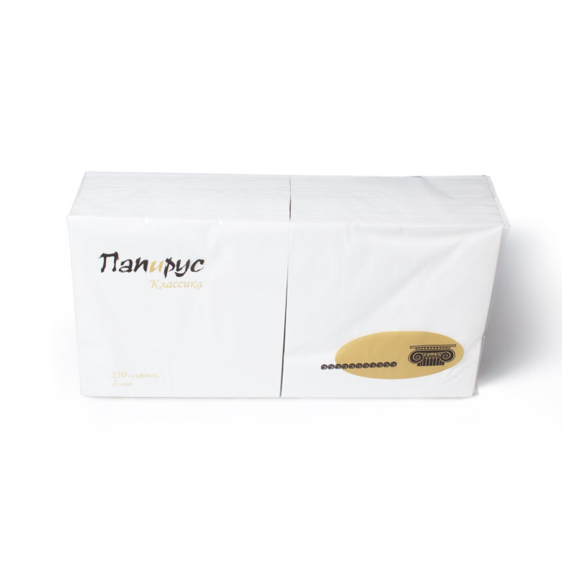 товар Салфетки 33х33 см, 2 слоя, белые [200 шт в пачке] SL233B