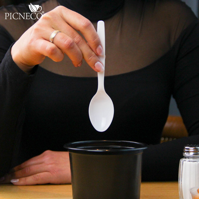 товар Ложка пластиковая ПП 150 мм, белая SPP301W