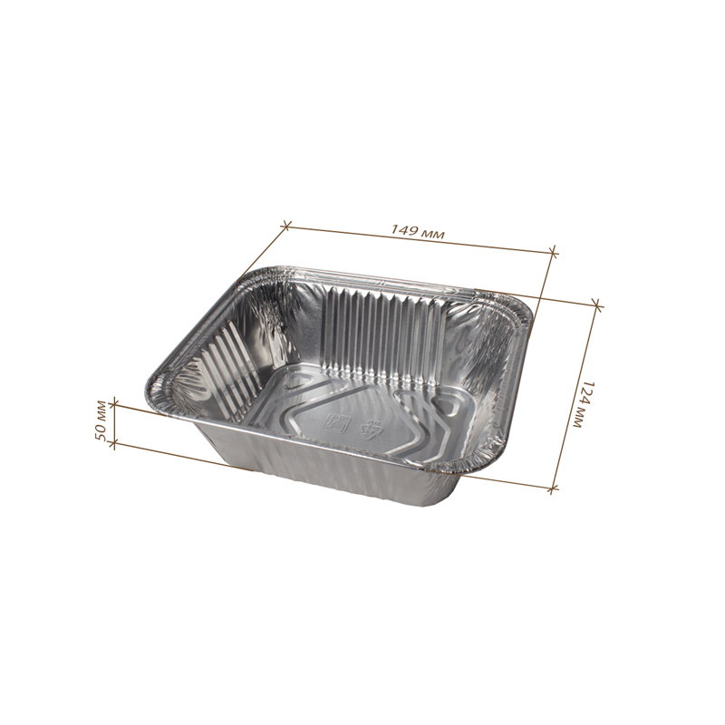 товар Алюминиевый контейнер, 149*124*45 мм (490 мл) ALG003