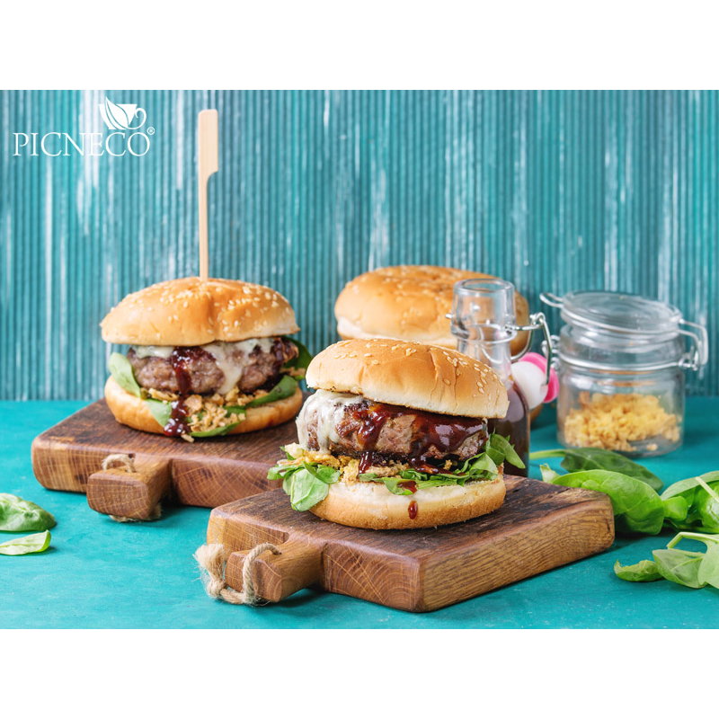 товар Деревянная шпажка для бургеров "Гольф" 180 мм DP246