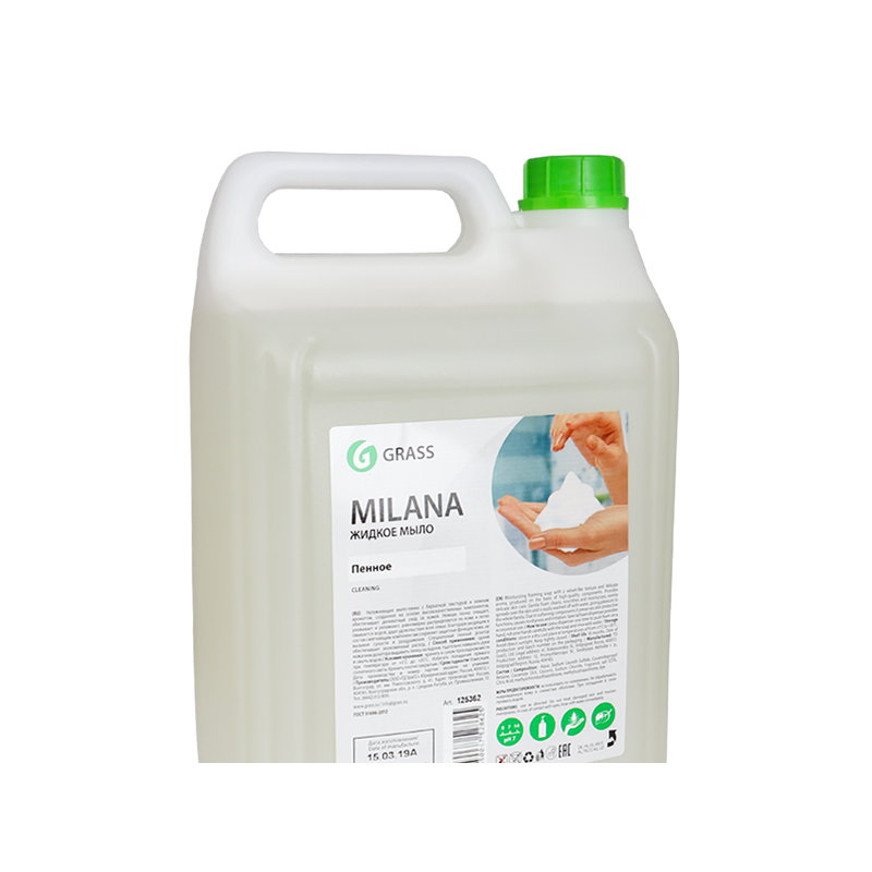 товар Жидкое мыло Milana мыло-пенка (канистра 5кг) L1-1003