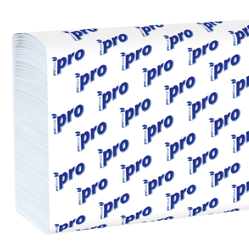 Полотенца бумажные (H2), 2-слоя, 210*230 мм, 190 листов, Z-сложение, серия С196