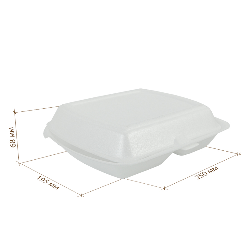 товар Ланч-бокс ВПС LB-2, 2-секц (белый) 250x195x68 мм LB-2W