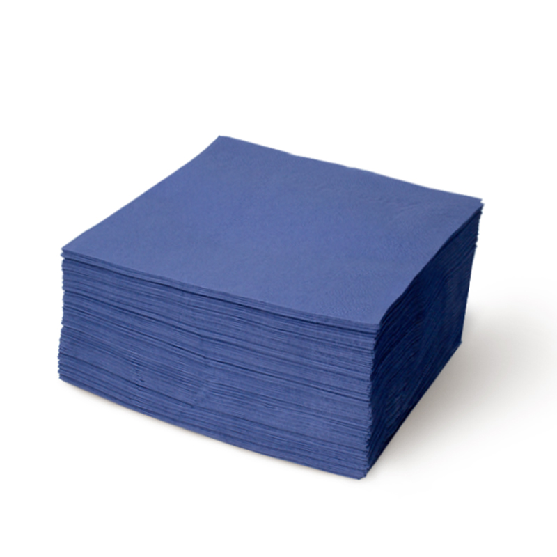 Бумажные салфетки "Gratias" синие, 1-слойные, 330*330 мм