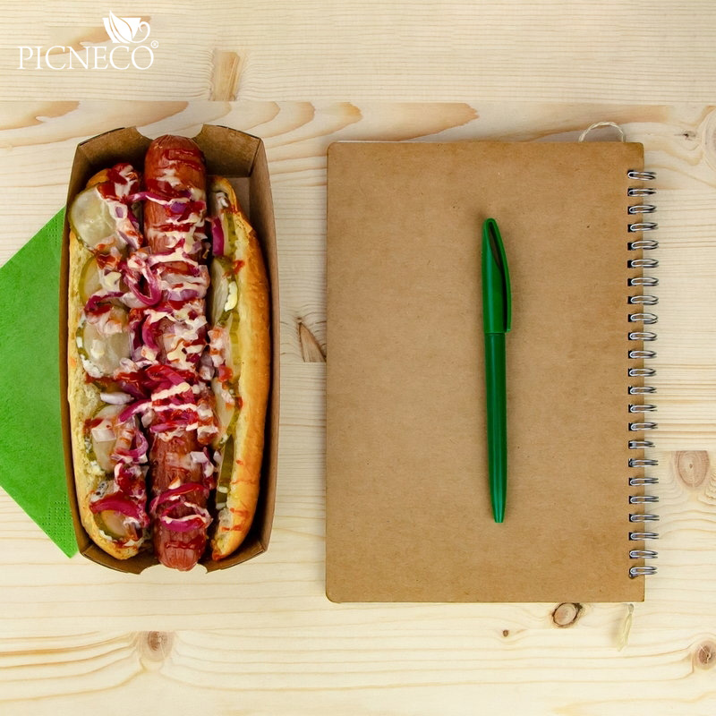 товар Упаковка для хот-догов, картофеля фри, крафт BK051Kr