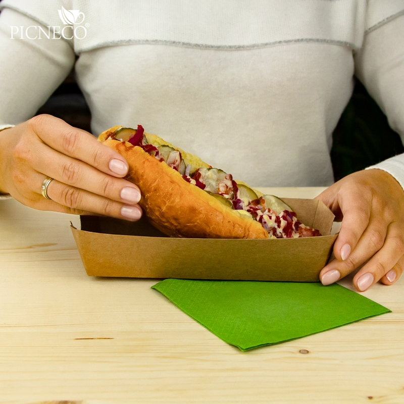 товар Упаковка для хот-догов, картофеля фри, крафт BK051Kr