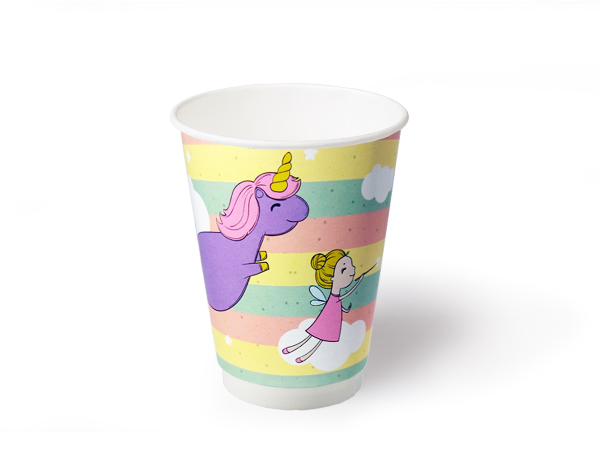 товар Стакан Единорог, двухслойный, 350 мл (макс. 400 мл) софт тач STD325Est