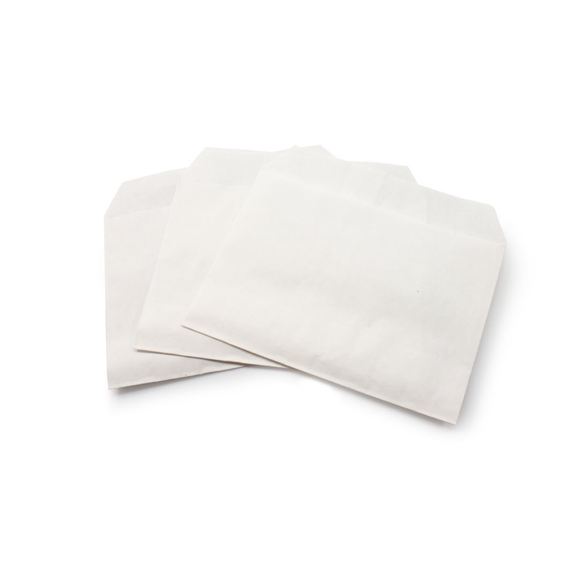 товар Бумажный плоский пакет для картофеля-фри, белый 115*100 мм KLD015