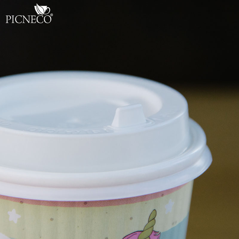 товар Крышка для бумажного стакана, 90 мм, белая глянцевая V3-0002