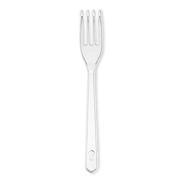 товар Вилка Кристалл 180 мм, ПС, прозрачная SPP502