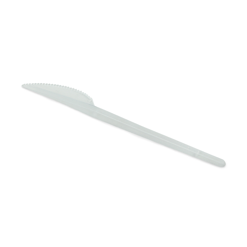 Нож столовый Премиум 165 мм, прозрачный