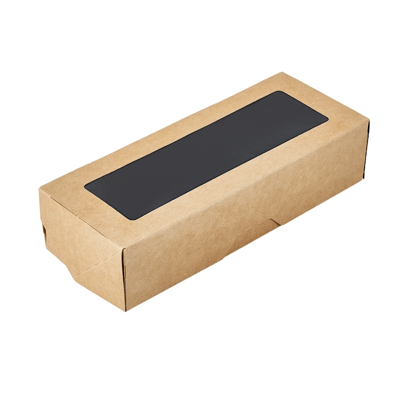 Контейнер бумажный 500мл, черный, серия OneBox