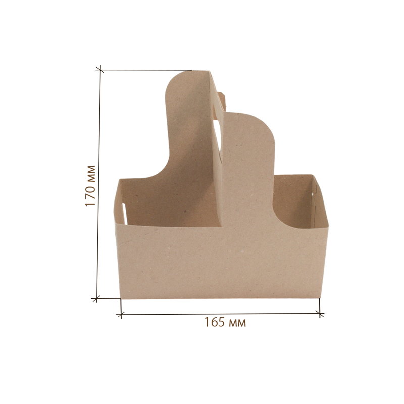 товар Держатель-подстаканник для 2-х стаканов крафт BK105