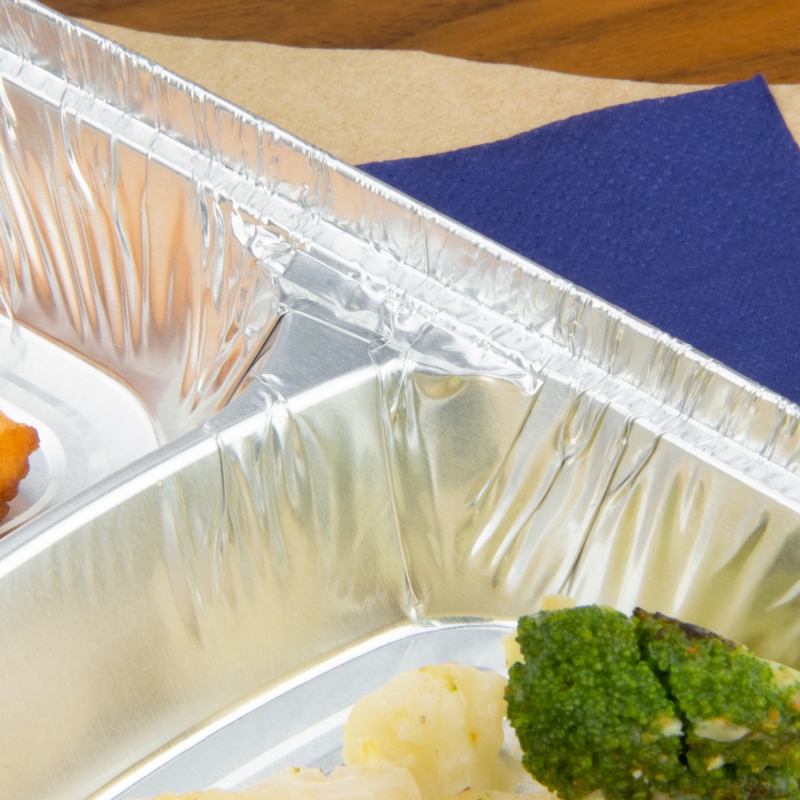 товар Форма алюминиевая двухсекционная, 227х177 мм (490/350 мл) ALL010