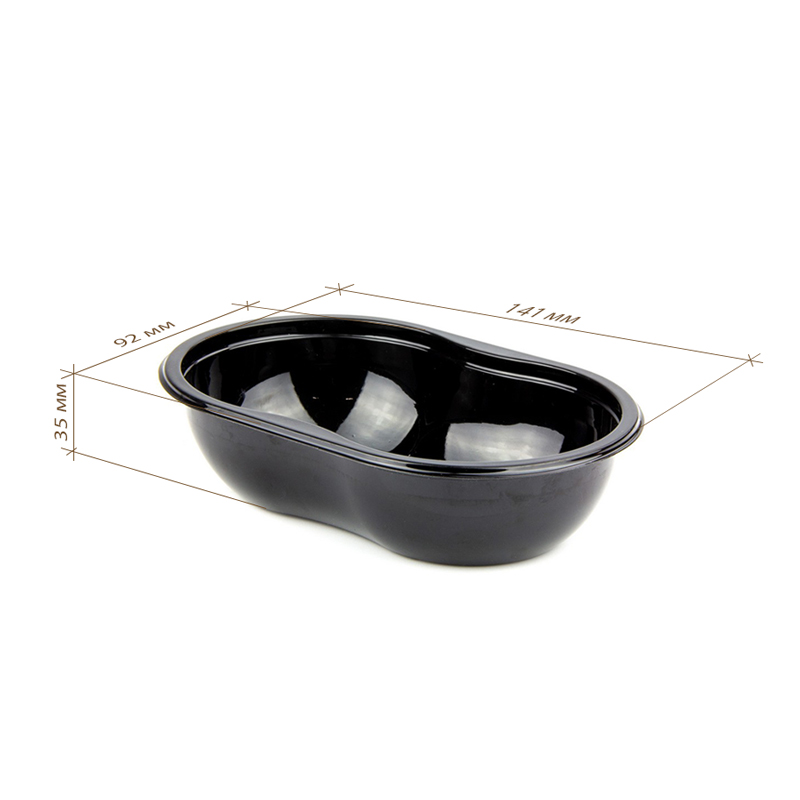 товар Контейнер восьмерка ПЭТ, черный, 141*92*35 мм, 250 мл, серия Сп-1409 V4-0023