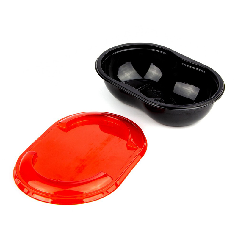 товар Контейнер восьмерка ПЭТ, черный, 141*92*35 мм, 250 мл, серия Сп-1409 V4-0023