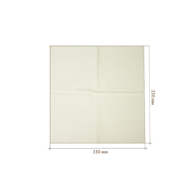 товар Бумажные салфетки шампань, 2-слойные, 330*330 мм, [200 шт в пачке] SL233SH