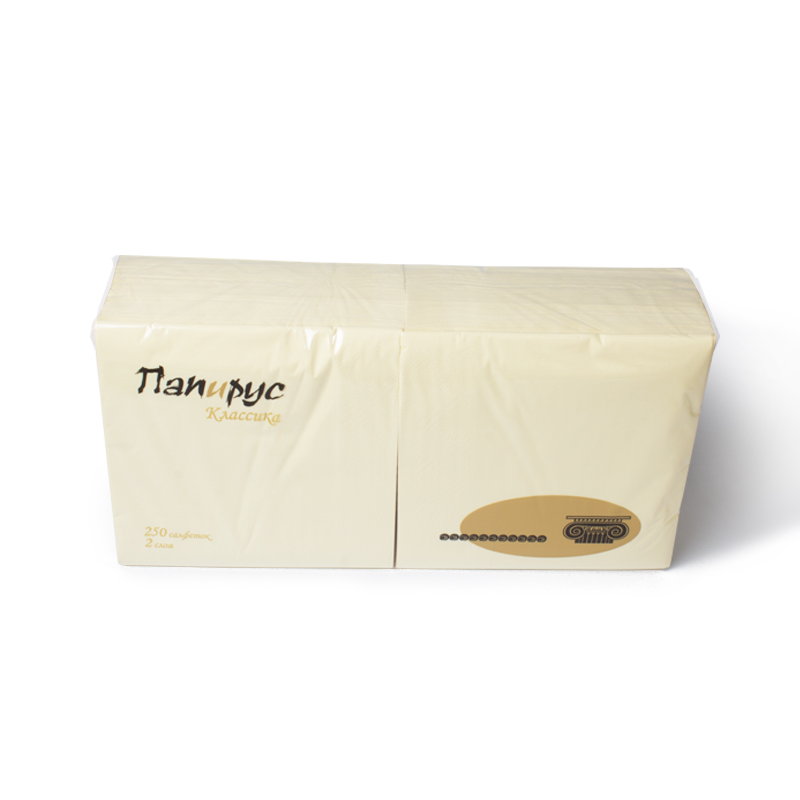 товар Бумажные салфетки шампань, 2-слойные, 330*330 мм, [200 шт в пачке] SL233SH