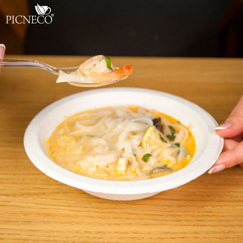 товар Миска глубокая, 480 мл (макс. 550 мл) с добавлением пшеничной соломы TLP008