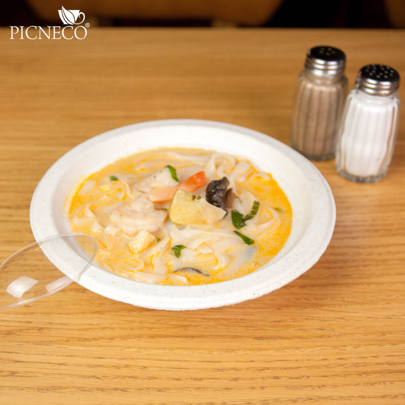 товар Миска глубокая, 480 мл (макс. 550 мл) с добавлением пшеничной соломы TLP008