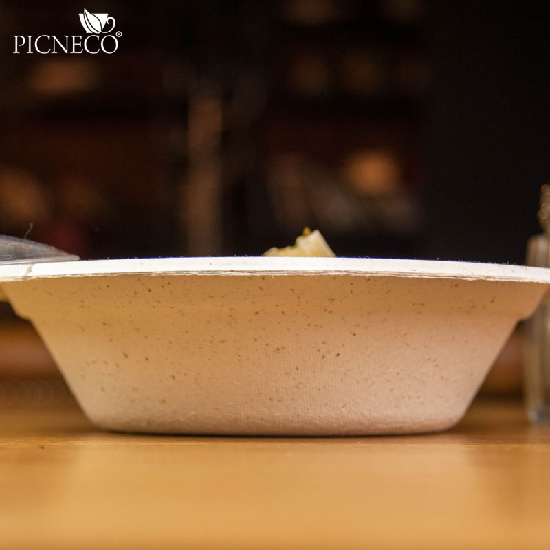 товар Миска глубокая, 480 мл (макс. 550 мл) с добавлением пшеничной соломы TLP008