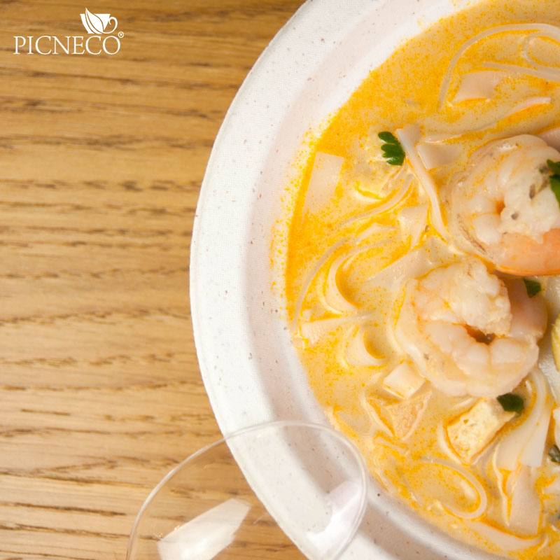 товар Миска глубокая, 480 мл (макс. 550 мл) с добавлением пшеничной соломы TLP008