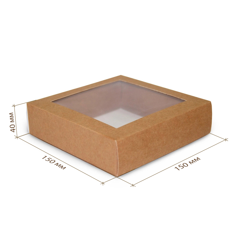 товар Контейнер, крафтовый, 150*150*40 мм BK396