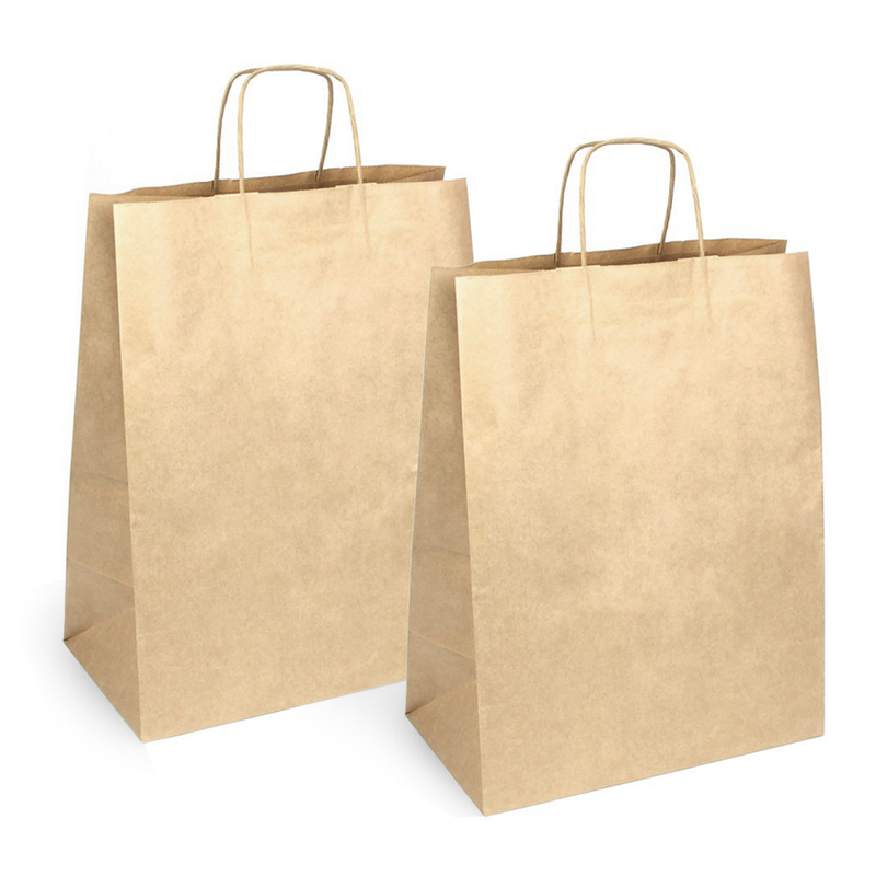 товар Пакет крафт с кручеными ручками 320*180*430, 78 KPK143