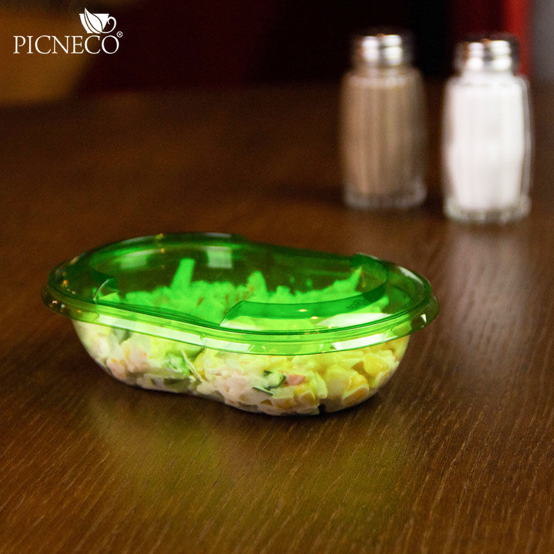 товар Контейнер восьмерка ПЭТ, прозрачный, 141*92*35 мм, 250 мл, серия Сп-1409 V4-0019