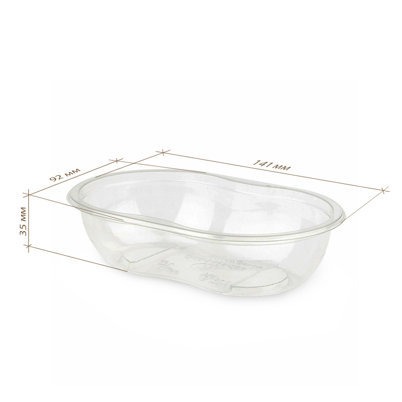 товар Контейнер восьмерка ПЭТ, прозрачный, 141*92*35 мм, 250 мл, серия Сп-1409 V4-0019