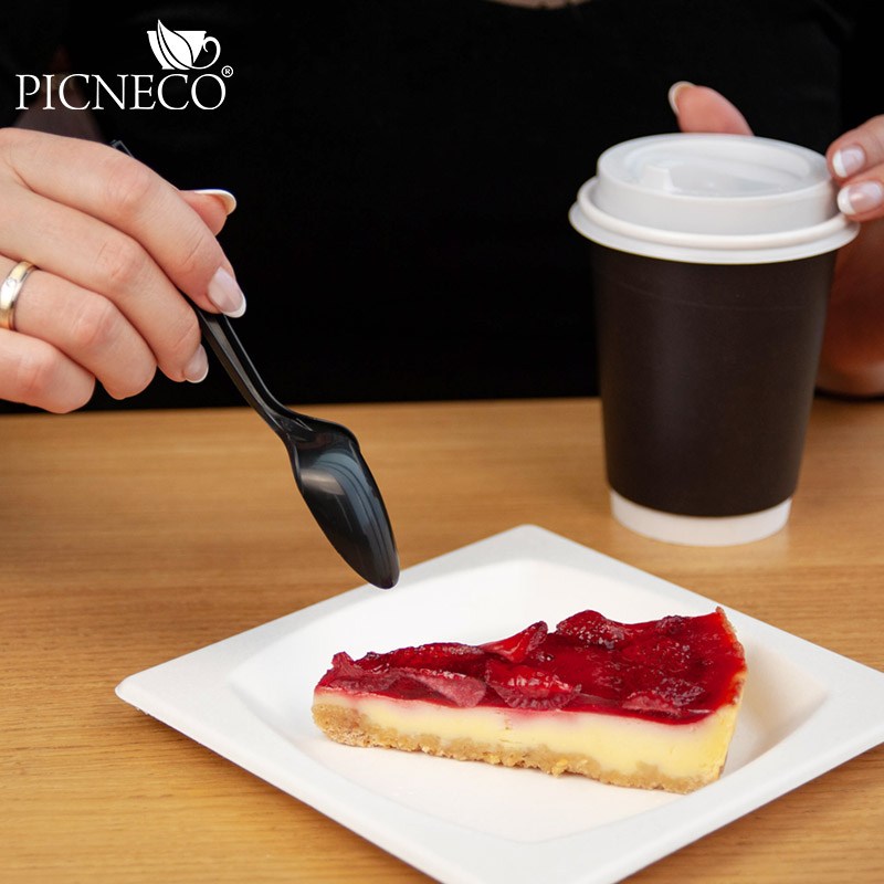 товар Тарелка квадратная с бортиком, из сахарного тростника, 170 мм TL170