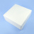 Коробка для торта квадратная белая картонная 25*25*12 см
