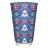 товар Бумажный новогодний стакан с рисунком "Синий свитер" 450 мл, двухслойный STD425BS