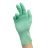 Перчатки нитриловые, неопудренные, текстурированные на пальцах, зеленые, S