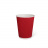 Бумажный гофрированный стакан, красный, 350 мл (макс. 400 мл)