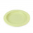 Одноразовая тарелка, зеленая, 230 мм
