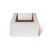 Коробка для торта, белая, 180*180*100 мм
