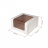 Коробка для торта, белая, 180*180*100 мм