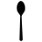 товар Ложка Кристалл 180 мм, ПС, черная SPP501C