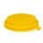 Крышка для стакана со съемным питейником 90 мм желтая матовая
