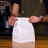 Бумажный пакет с прямоугольным дном, 180*120*290 мм, 65 г/м, белый