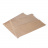Бумажный крафт пакет с плоским дном и окном, 300(смещенное окно-190)*400 мм