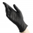 Перчатки нитриловые, черные, размер S, неопудренные