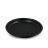 Тарелка Элит пластиковая 165 мм, черная